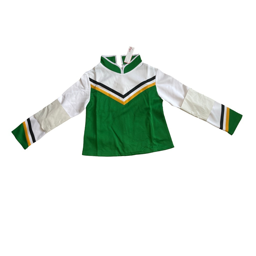 Total 2550 Green/White Cheerleader Girls 13-16 yrs XXL New - Picture 2 of 10